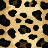 Ultra Soft Area Rug, Non Slip, Stain Resistant, Washable Area Rugs for Living Room, Bedroom, Vibrant Cheetah Skin Design(Beige)