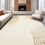 Ultra Soft Area Rug, Non Slip, Stain Resistant, Washable Area Rugs for Living Room, Bedroom, Boho Baby Area Abstract Animal Design(Beige)