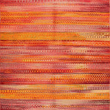 Ultra Soft Area Rug, Non Slip, Stain Resistant, Washable Area Rugs for Living Room, Bedroom, Eclectic Multicolor Ethnic Tapestry(Red)