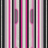 Ultra Soft Area Rug, Non Slip, Stain Resistant, Washable Area Rugs for Living Room, Bedroom, Stylish Black and Pink Patterned Elegance(Black)