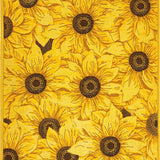Lively Cozy Floral Tapestry(Yellow)