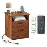 ODIKA Everyday Side Table with Fast Charging Station