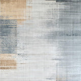 Ultra Soft Area Rug, Non Slip, Stain Resistant, Washable Area Rugs for Living Room, Bedroom, Distressed Abstract Textured Neutral Tones(Gray)
