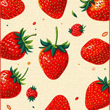 Charming Nature Themed Bath Accents(Red)