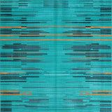 Elegant Multi Hued Circular Design(Blue)