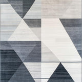 Elegant Black and White Diamond Motif(Gray)