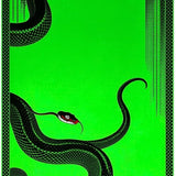 Artistic Emerald and Black Contrast(Green)