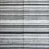 Ultra Soft Area Rug, Non Slip, Stain Resistant, Washable Area Rugs for Living Room, Bedroom, Monochrome Marvel: Black and White Striped Washable Area Rug(Black)