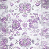 Elegant Pastel Geometric Arrangement(Purple)