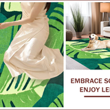 Tropical Leaf Motif Elegance(Green)