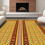 Festive Colorful Egg Motif(Gold)