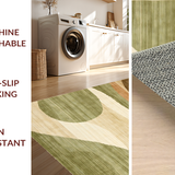 Contemporary Earthy Abstract Swirls(Beige)