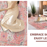 Chic Light Pink Tiled Aesthetic(Pink)