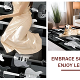 Elegant Abstract Music Visuals(White)