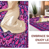 Eclectic Colorful Medallion Style(Pink)