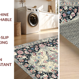 Luxurious Textured Floral Design(Ivory)