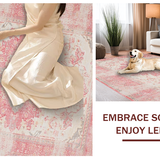 Artistic Nostalgic Swirl Design(Pink)