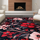 Chic Contemporary Round Design(Red)