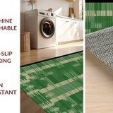 Earthy Toned Rustic Geometric Design(Green)