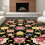 Sophisticated Black and Pink Blossom(Black)