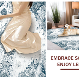 Chic Retro Medallion Aesthetic(Blue)