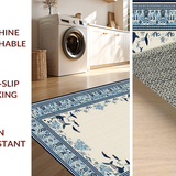 Artistic Nautical Whale Motif(Beige)