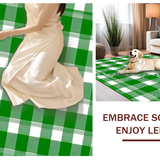 Chic White and Green Layered Motif(Green)