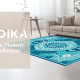 Bright Tropical Turtle Illustration(Blue)