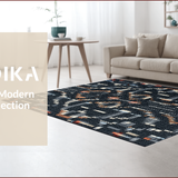 Ultra Soft Area Rug, Non Slip, Stain Resistant, Washable Area Rugs for Living Room, Bedroom, Sophisticated Race Car Bedroom Play Mat(Gray)