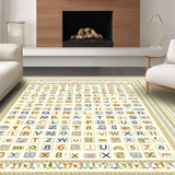 Elegant Alphabetic Play Surface(Red)