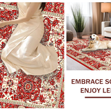 Elegant Vintage Trellis Design(Red)
