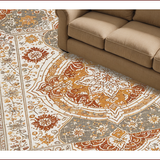 Shabby Chic Turmeric Non Slip Large Area(Beige)
