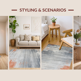 Contemporary Abstract Rust Accents(Gray)