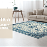 Blue Tiled Aesthetic(Beige)