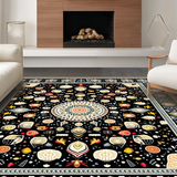 Contemporary Color Palette Circle(Black)