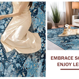 Charming Vintage Botanical Design(Blue)