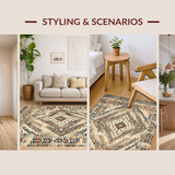 Contemporary Linear Design(Beige)