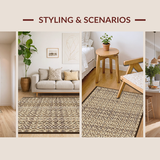 Chic Striped Rustic Style(Beige)