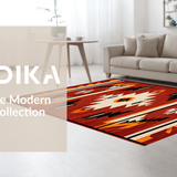 Cozy Textured Tiled Composition(Red)