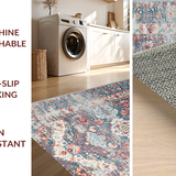 Cozy Tiled Earth Tone Design(Blue)