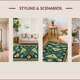 Eclectic Earthy Southwest Motif(Green)