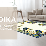 Charming Abstract Foliage and Fauna(Ivory)