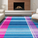 Contemporary Irregular Patterned(Blue)