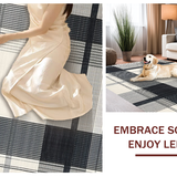 Artistic Ogee Design in Monochromatic Palette(Black)