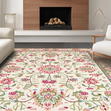 Graceful Floral Twirl Aesthetic(Ivory)