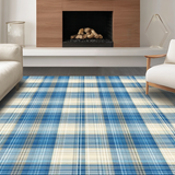 Classic Windowpane Chic Design(Beige)