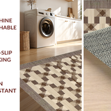 Geometric Natural Tones Elegance(Beige)