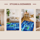 Interactive Educational Cityscape Design(Blue)