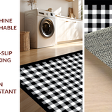 Cozy Hand Woven Tartan Charm(Black)