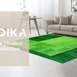 Lush Textured Circular Accent(Green)